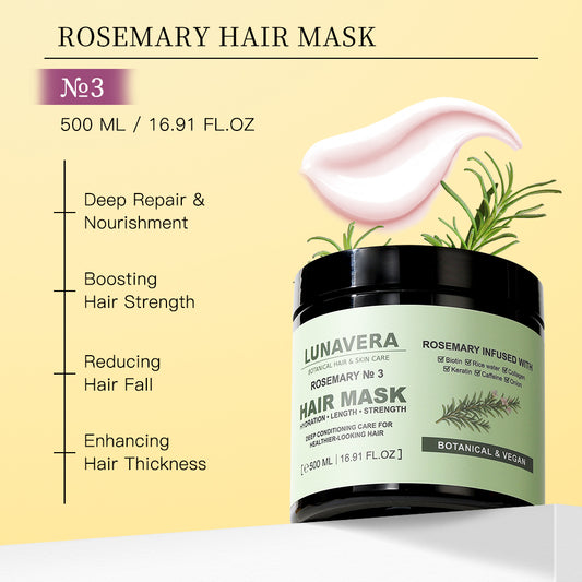 Rosemary No. 3 Hair Mask – Hydration • Length • Strength