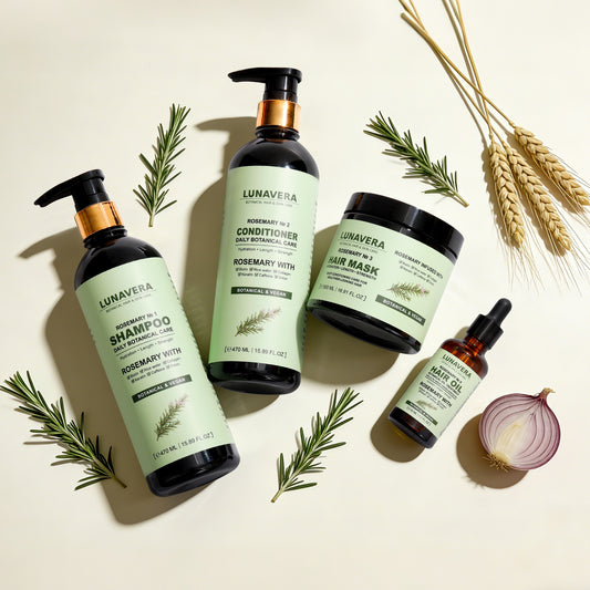 Rosemary Complete Hair Growth & Strengthening System – 4-Step Botanical Hair Care Set