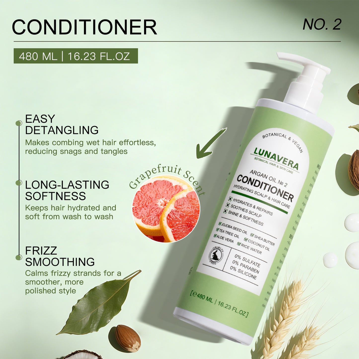 Argan Oil 4-Step Hydrating, Repair & Scalp Care Set
