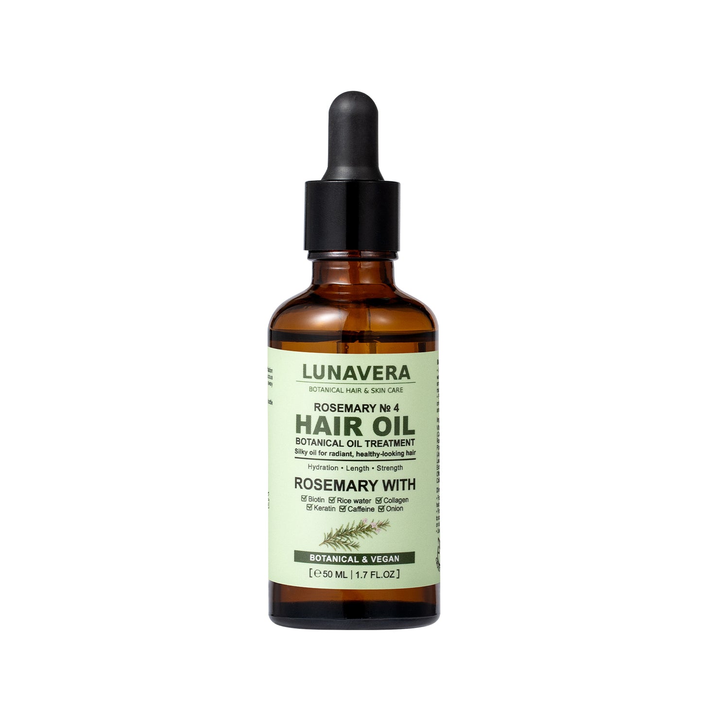 Rosemary No. 4 Hair Oil – Hair Growth, Strength & Healthy Shine
