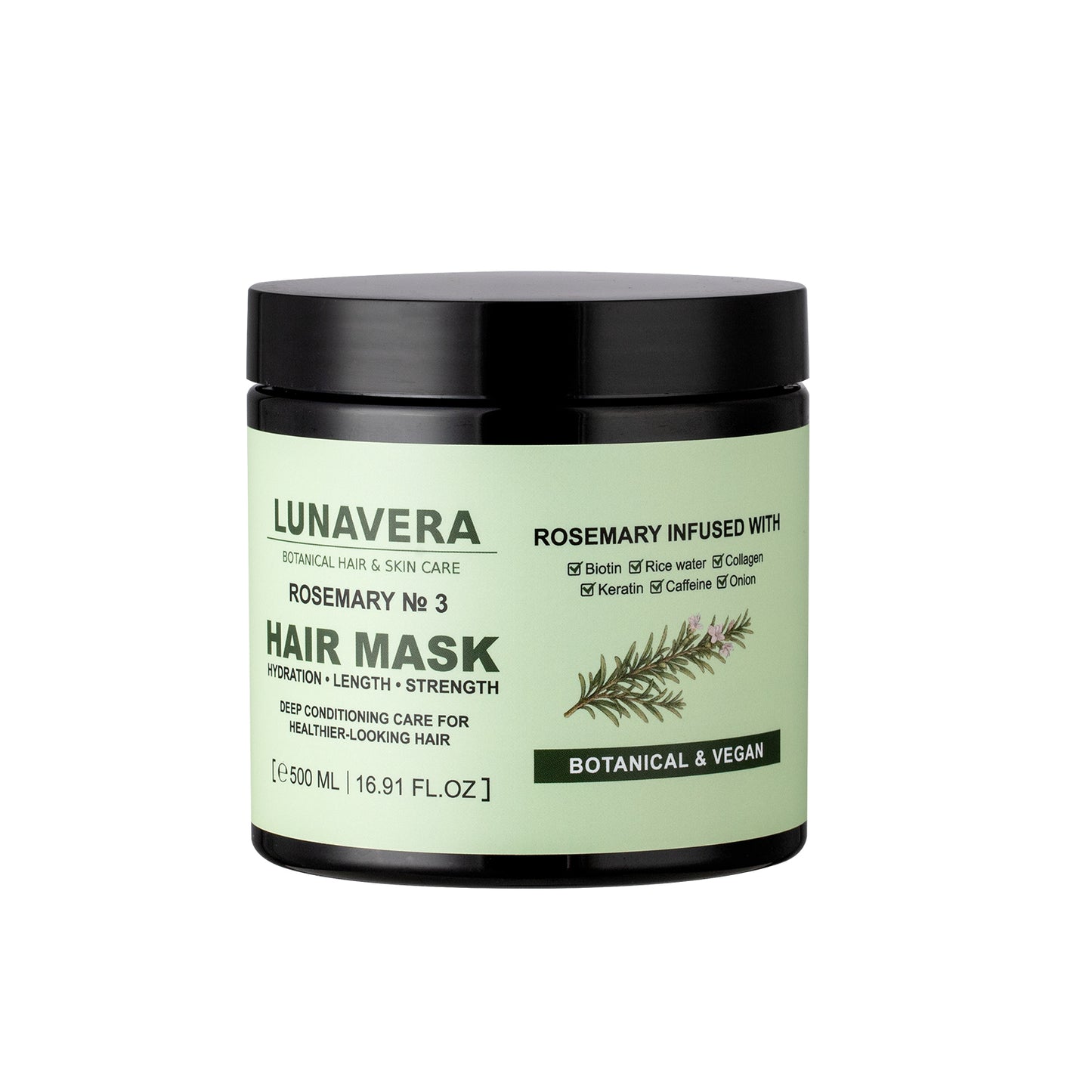 Rosemary No. 3 Hair Mask – Hydration • Length • Strength