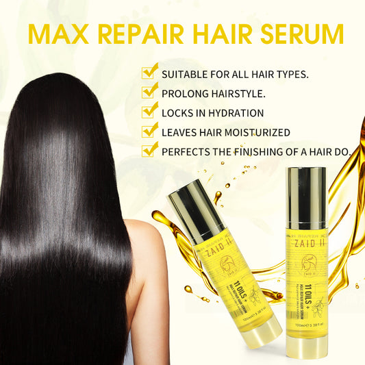 Essentials: Argan Haircare and Max repair and heat protector serum