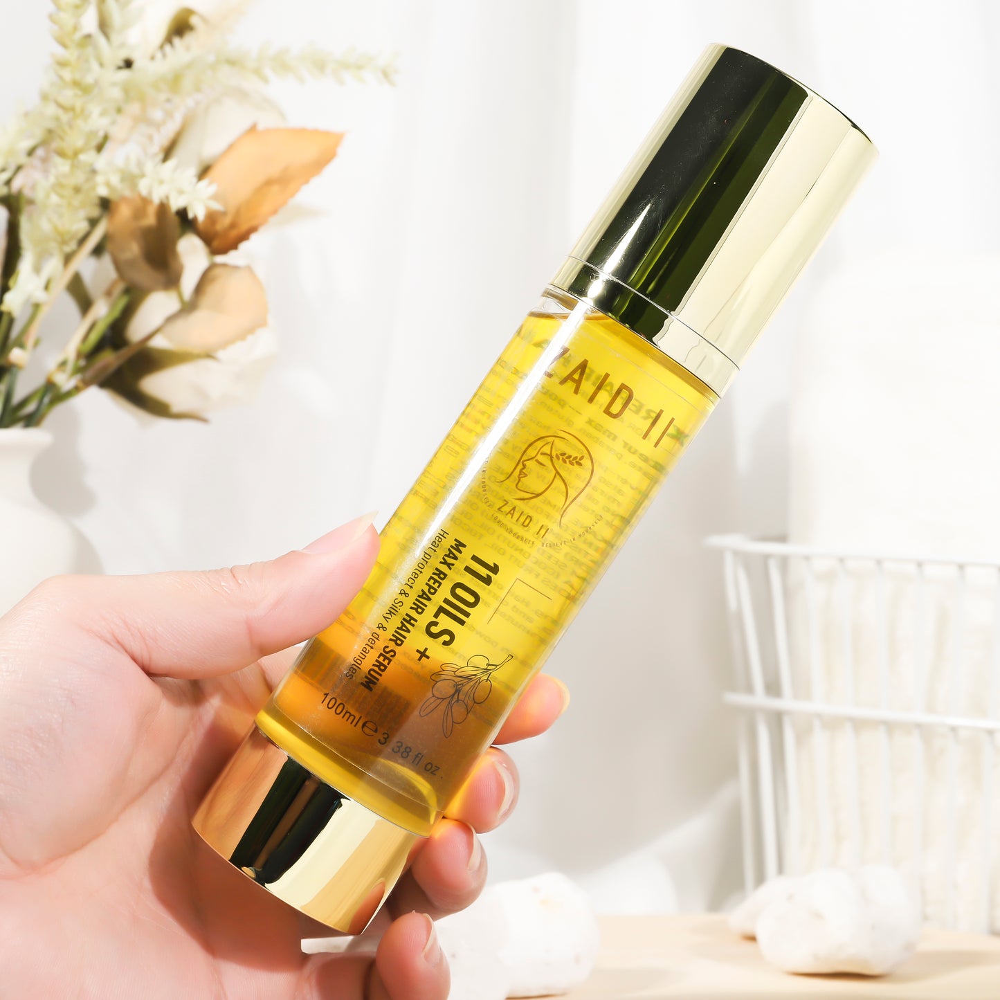 Hair Repair Serum – Heat, UV & Color Protection for All Hair Types